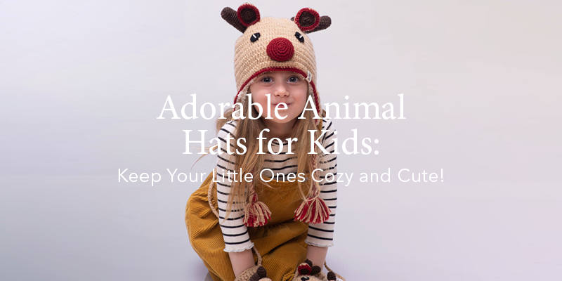 Little Surprise Box Cotton Animal theme Visor Hat for Kids & Toddlers main image 0
