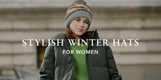 women wearing stylish winter hats