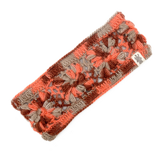 The Flower Crochet Headband- MULTI's women's crochet headband.