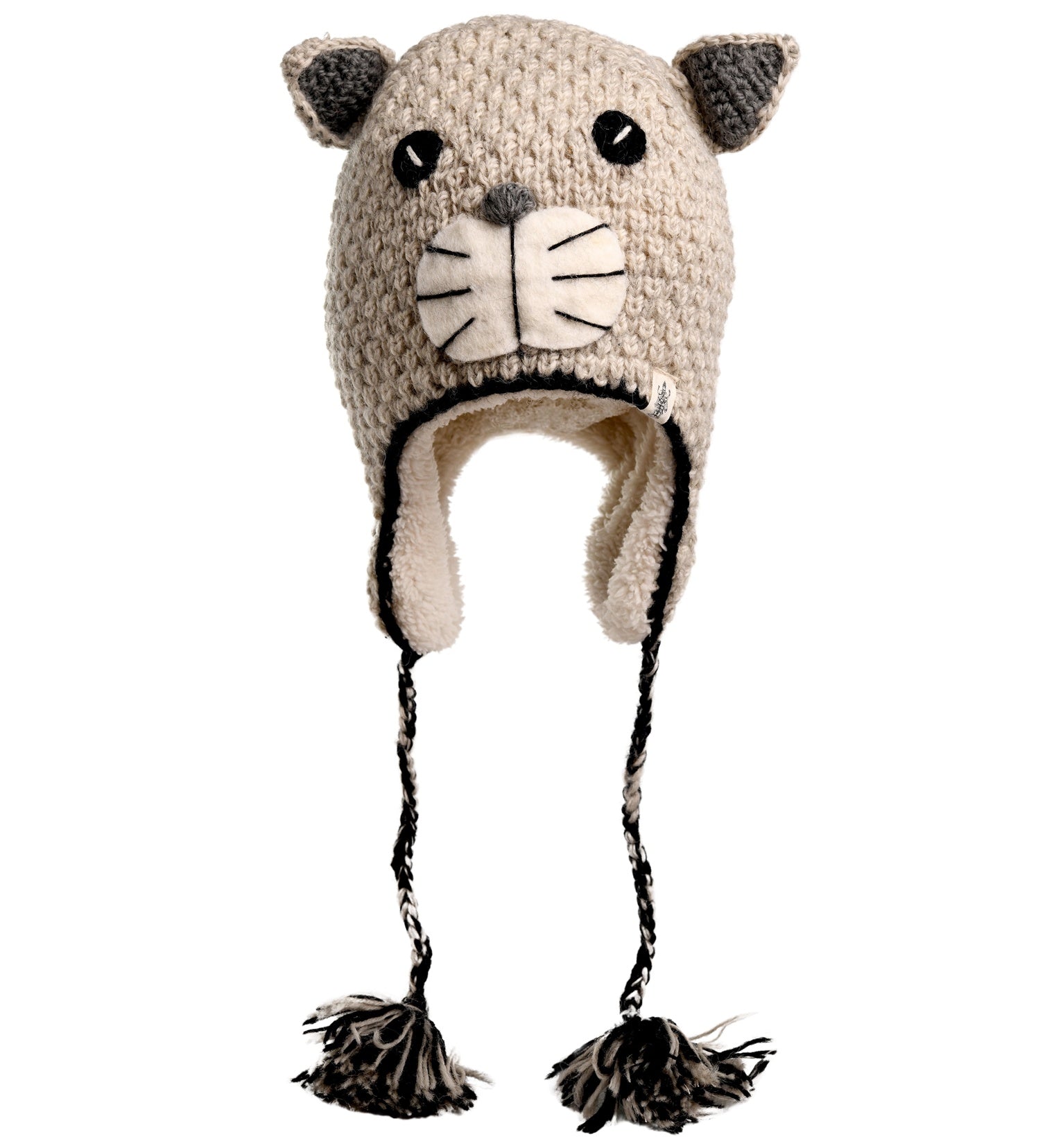 Crochet Shmil the Cat Hat - 100% Wool Cat Hat – nirvannadesigns