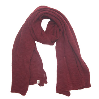 A handmade Air Wrap Scarf on a white background.