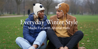 everyday winter fun animal hat style