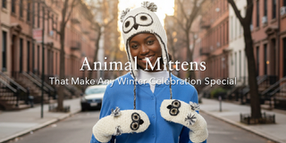 animal mittens for special celebration