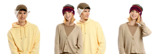 Nirvanna Designs' new arrivales collection - hand-knitted wool winter fashion accessories for women and men