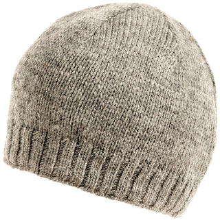 A Rib Band Beanie from Nepal on a white background.
