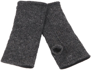A pair of fair trade Solid Hand Warmers with Fleece Lining on a white background.