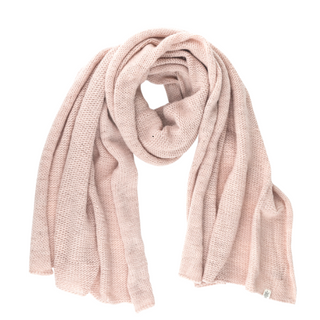 A handmade Air Wrap Scarf on a white background.