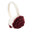 White/Burgundy