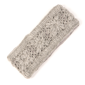 Flower Crochet Headband- SOLIDS