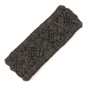 Flower Crochet Headband- SOLIDS