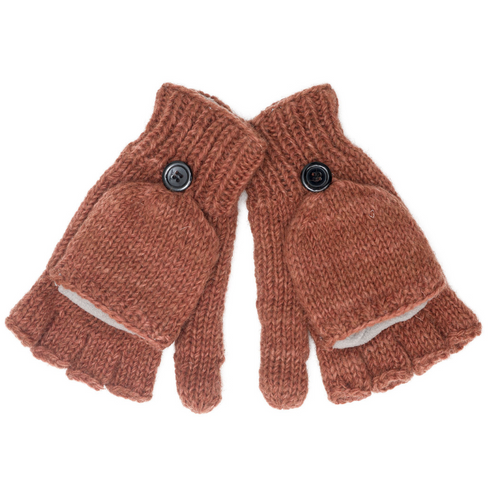 小物 UN3D. FABRIC MIX MITTENS , NECK WARMAR mt27_800px_square_rust__38537.