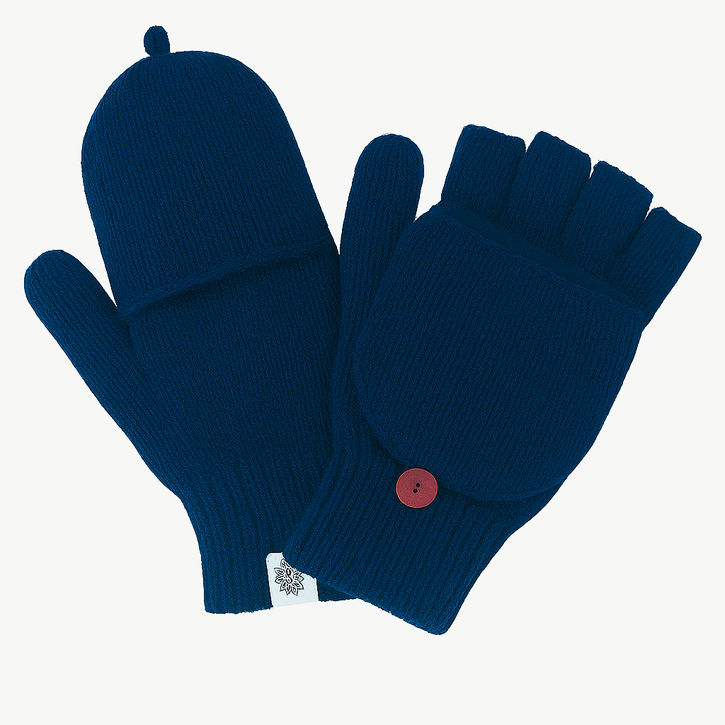 Bryant Fingerless Gloves with Flap - 100% Wool Fingerless Gloves Bryant Fingerless Gloves with Flap - 100% Wool Fingerless Gloves