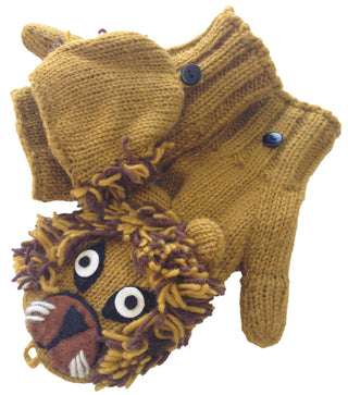 New Lion Cover Mittens